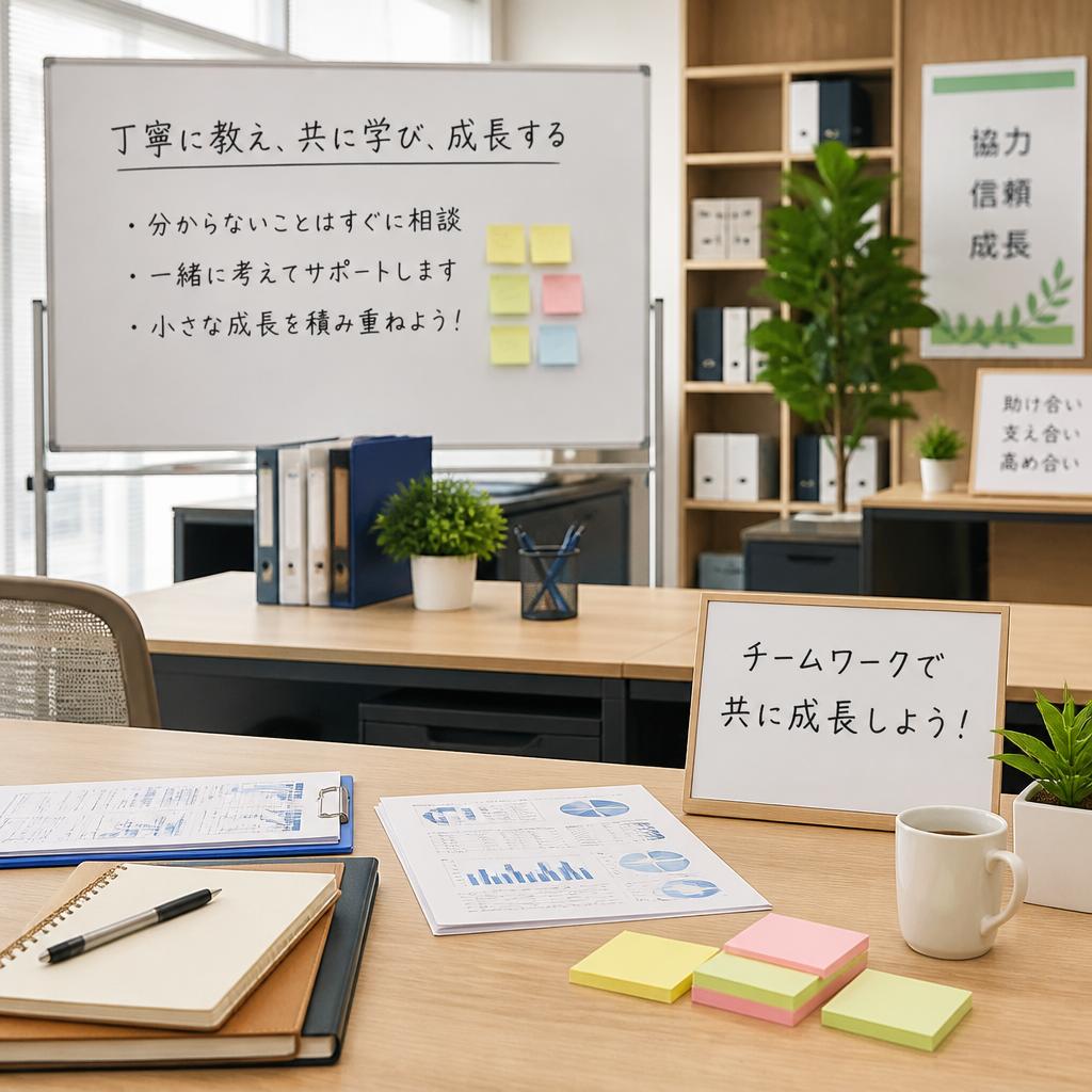 和やかな職場環境で安心して働ける