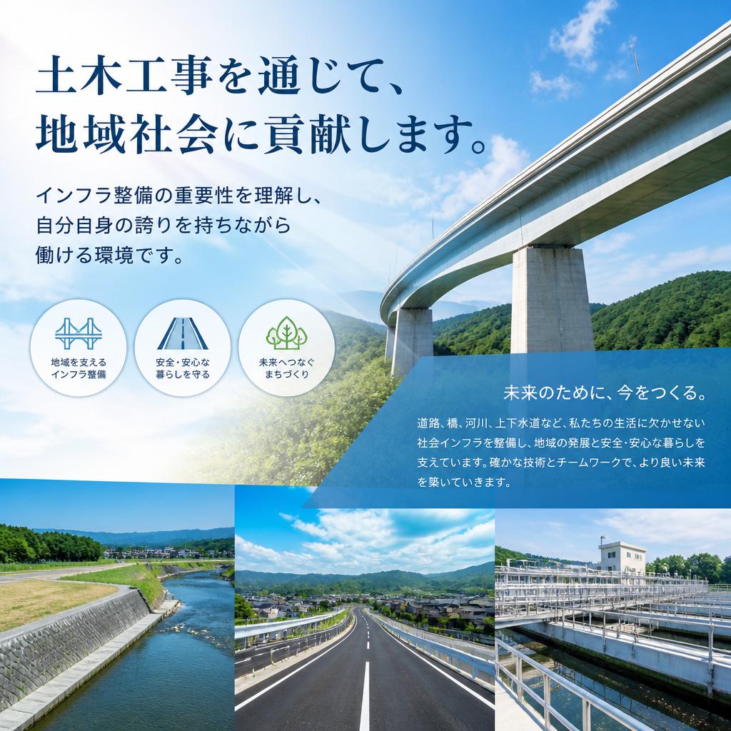 地域貢献と社会インフラ整備